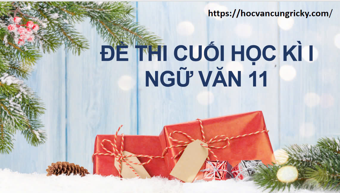 Banner cho bài viết:ĐỀ THI HỌC KÌ NGỮ VĂN 11 NĂM 2024 - VĂN BẢN THÔNG TIN, TRUYỆN THƠ THẠCH SANH