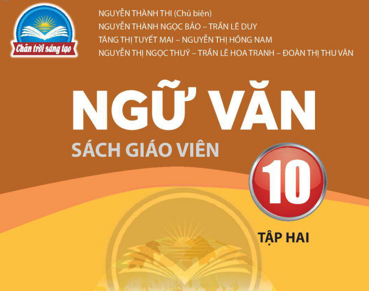 Banner cho bài viết:SÁCH GIÁO VIÊN - NGỮ VĂN 10 - CHÂN TRỜI SÁNG TẠO - TẬP 2