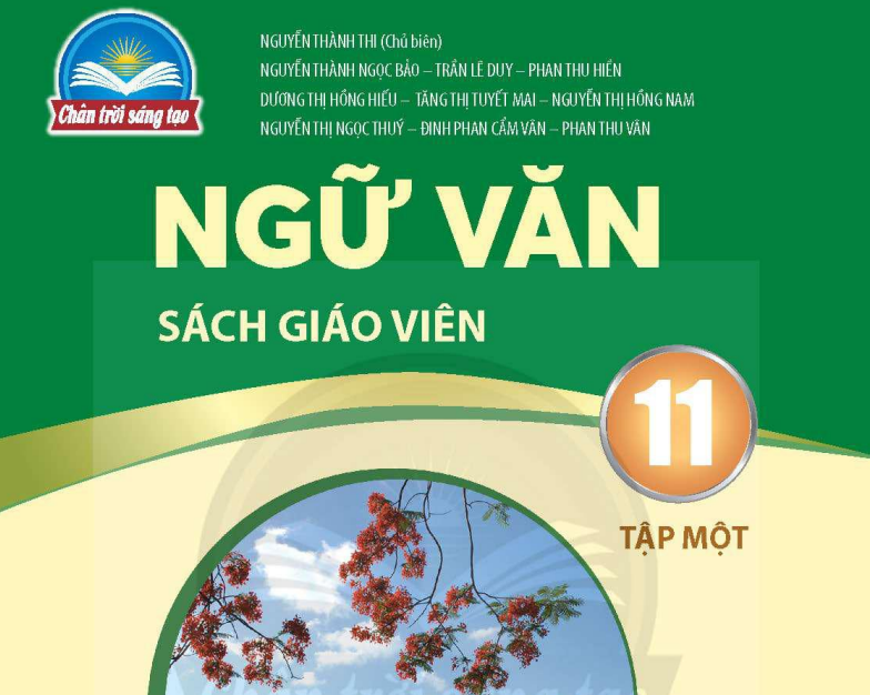 Banner cho bài viết:SÁCH GIÁO VIÊN - NGỮ VĂN 11 - CHÂN TRỜI SÁNG TẠO - TẬP 1