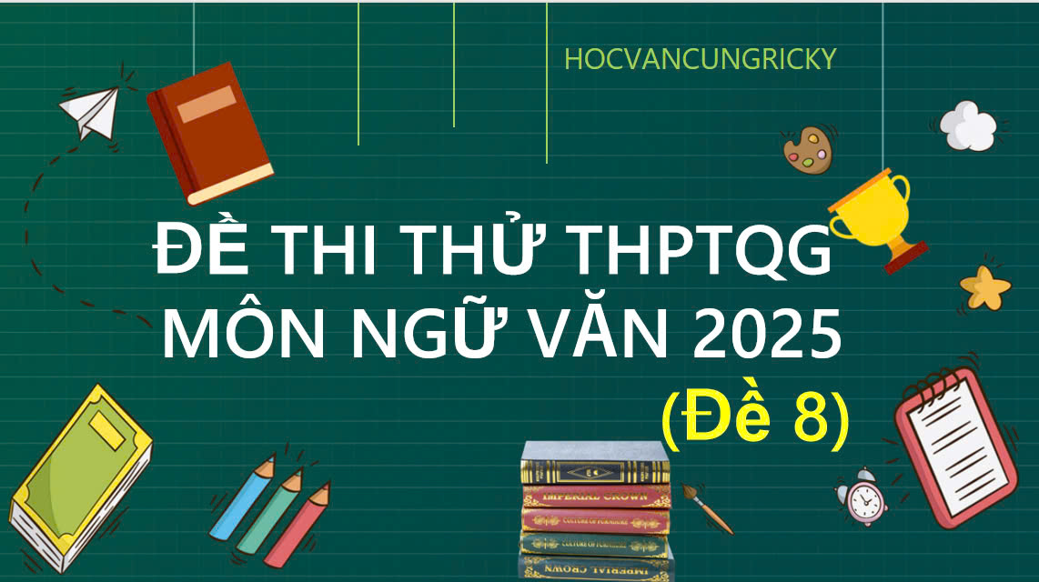 Banner cho bài viết:ĐỀ THI THỬ THPTQG  MÔN NGỮ VĂN 2025 - Đọc hiểu Cỏ may trên sân thượng, Viết xu hướng bỏ phố về quê