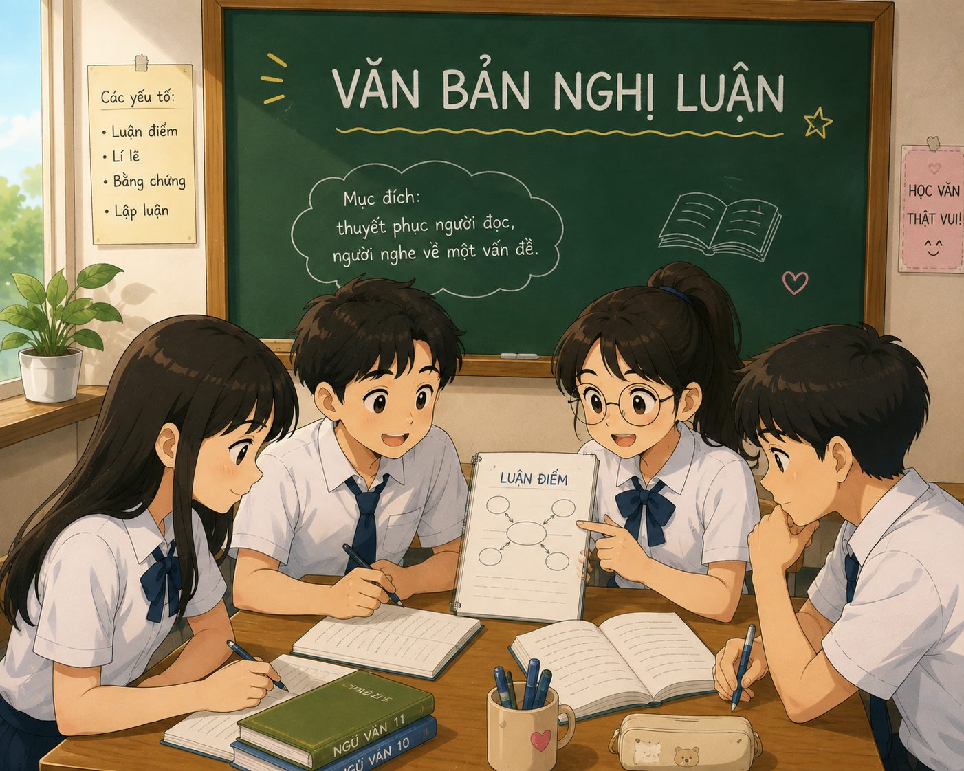 Các thao tác lập luận trong văn bản nghị luận
