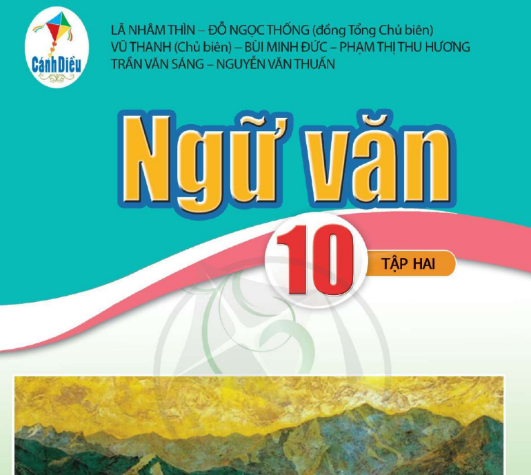 Banner cho bài viết:SÁCH GIÁO KHOA - NGỮ VĂN 10 - CÁNH DIỀU - TẬP 2