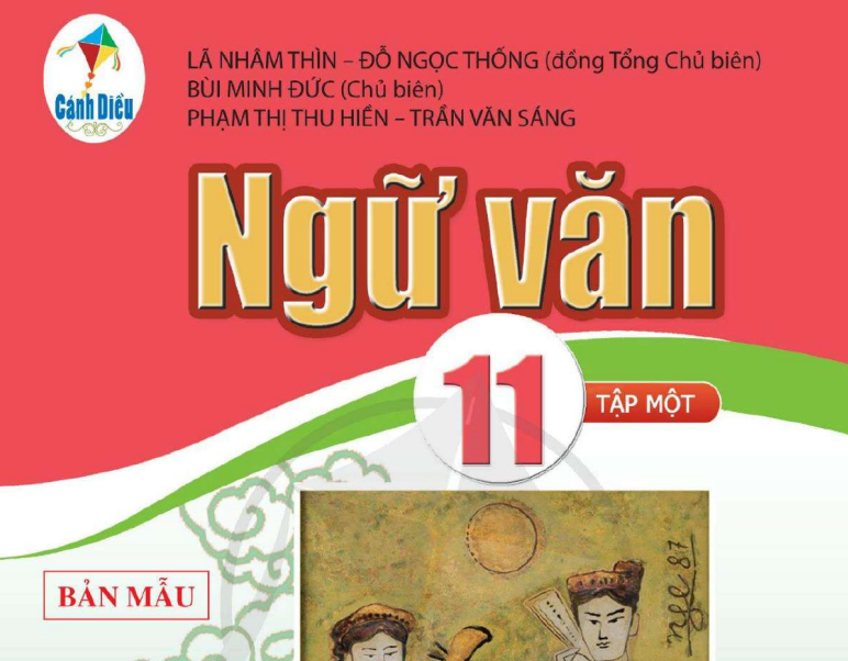 Banner cho bài viết:SÁCH GIÁO KHOA - NGỮ VĂN 11 - CÁNH DIỀU - TẬP 1