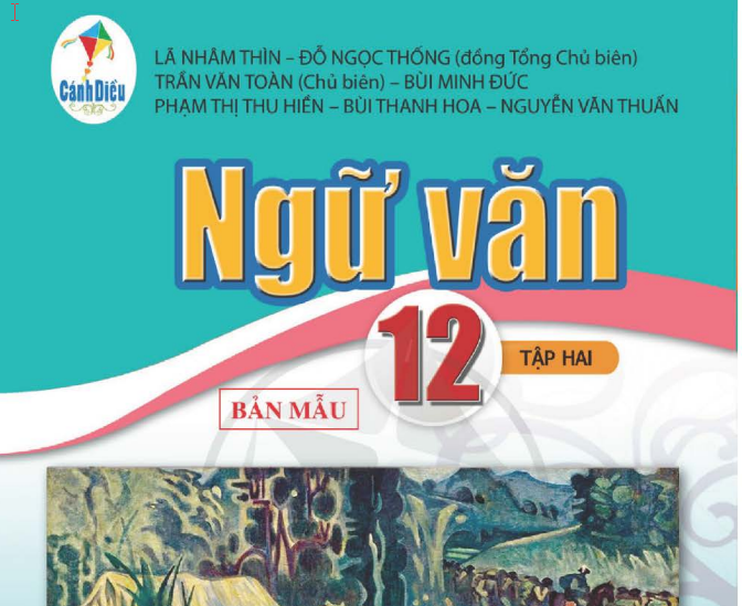 Banner cho bài viết:SÁCH GIÁO KHOA - NGỮ VĂN 12 - CÁNH DIỀU - TẬP 2