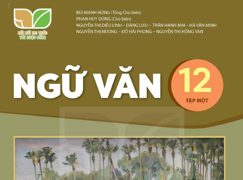 Banner cho bài viết:SÁCH GIÁO KHOA - NGỮ VĂN 12 - KẾT NỐI TRI THỨC - TẬP 1