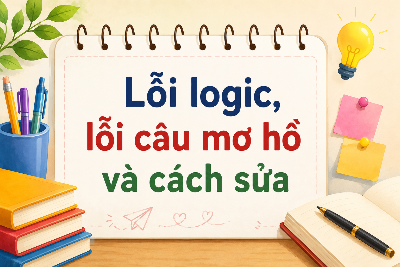 Soạn văn 12 Bài 3 Tiếng Việt Lỗi logic, lỗi mơ hồ câu và cách sửa